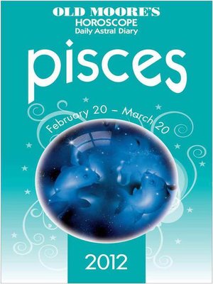 cover image of Old Moore's Horoscope 2012 Pisces